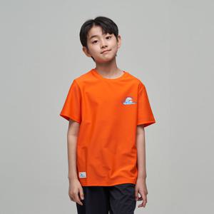 [내셔널지오그래픽 키즈] K242URG710 데일리 워터 반팔티-1 ORANGE