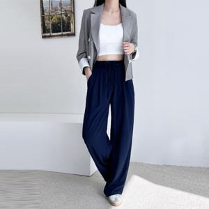 [리빌모아]여자 린넨 핀턱 와이드 팬츠 바지 DJW-PTS-SGSSL101W-