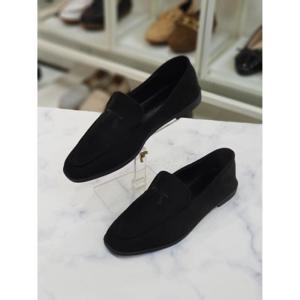 [한슈]한슈 세이브존07 자수 리본 플랫 로퍼 HS093056tm (176032