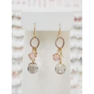 볼라레 세이브존03 볼라레 14k 크리스탈 미러볼 드롭귀걸이 SAVGF303