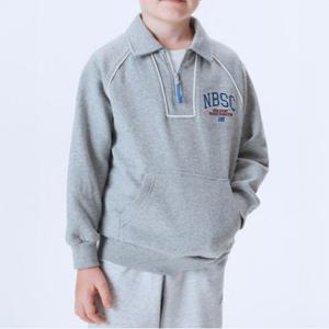 뉴발란스키즈긴팔티 PQC NK9CE3103U-AC ESSENTIAL 카라 배색 반