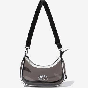 [휠라(프리미엄)](SM)아티스트 이진 PVC 크로스백 FS3BCF5340F BLK