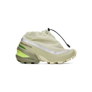 25 FW 메종마르지엘라 여성 그린 Salomon 크로스 로우탑 스니커즈 251188F128005