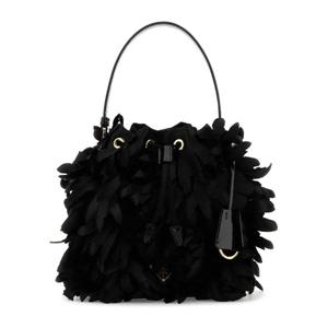 프라다 엠벨리시드 새틴 미니 버킷 백 1BE067VWXM2C5R F0002