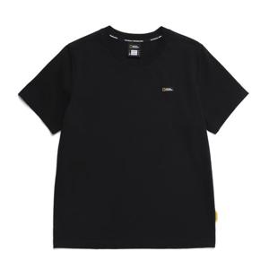 내셔널지오그래픽 N255UTS910 네오디 스몰로고 반팔 티셔츠 CARBON BLACK
