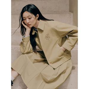 [빈폴레이디스] 헤링턴 점퍼  베이지 (BF4839S01A)