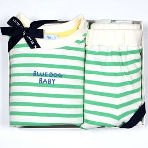 [HP]블루독베이비(GN)STRIPE와이드상하복(4517067205)백일.돌.등원복
