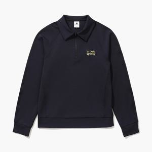 [르꼬끄골프] 여성 트윌 조직 라운드 티셔츠 (GQ122LRL12)