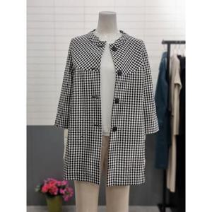 아날도바시니 세이브존02 체크 코트 AY04BY42W