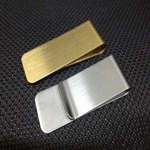 가죽공예 판 클립 머니클립 색상-실버