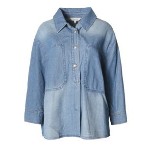 [요하넥스]오버핏 빅 포켓 데님 셔츠 Z5A3B101