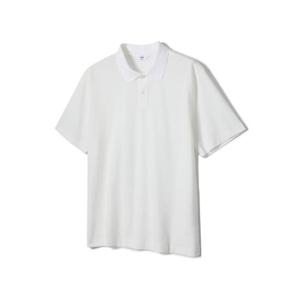 [노티그] 코튼혼방 에어로쿨 피케 티셔츠 화이트