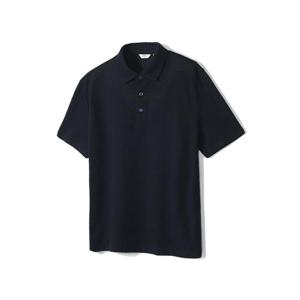 [노티그] 코튼 폴리 카라 티셔츠 네이비