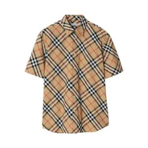 버버리 반팔 셔츠 8087637 Black