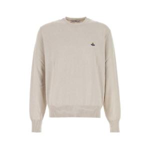 VIVIENNE WESTWOOD Sand cotton blend Alex sweater 27010012Y001V A402