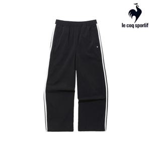 [르꼬끄] 남녀공용 유니 선데이 2WAY 루즈핏 스트레이트 팬츠 QQ323LPT84_BLK