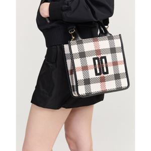 닥스 골프 여성 25FW ONLINE EXCLUSIVE 베이지 시즌백 체크 프린트 토트백 DNGF5F963I1