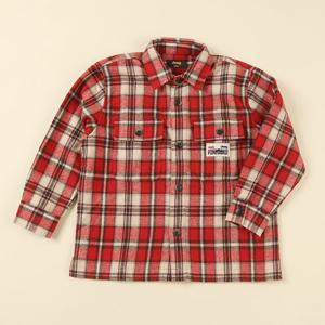 [지프키즈]키즈 플란넬 오버핏셔츠[130-155]KL4SHU131