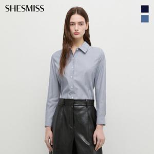 [쉬즈미스] 핀 스트라이프 베이직 셔츠_SWWSTP32120