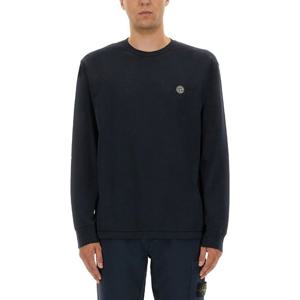 스톤아일랜드 크루넥 코튼 저지 티셔츠 2100028 S0013V0020