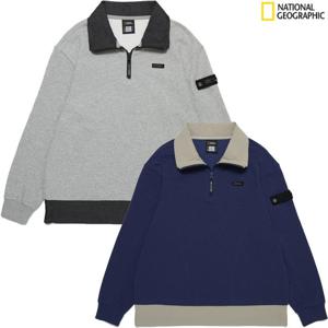 [내셔널지오그래픽키즈] 어드벤처 우븐믹스 맨투맨 K253USW240