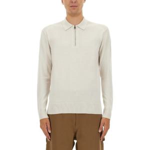 벨스타프 울 슬림핏 폴로 셔츠 105858 SILVERBIRCH