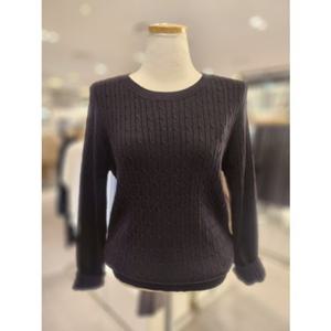 [SOUP]숲 라운드 꽈배기 니트 (SBRLK90)