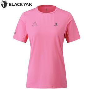 블랙야크 여성 경량 티셔츠 트레일러닝 라운드 반팔티2 1BYRTFU502NP