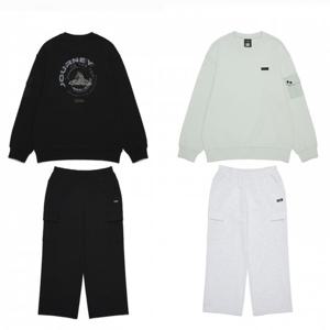 [건대 스타시티점]  내셔널지오그래픽키즈  (K253USW230UPT050) 소매포켓 맨투맨 트레이닝 세트