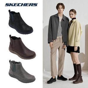 스케쳐스 25FW 최신상 여성용 레게페스트 첼시 가죽 부츠