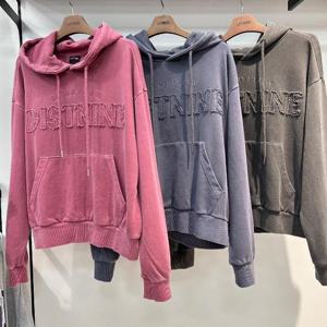 리트머스 HC34 피그먼트 로고자수 후드 TS LP3TF618