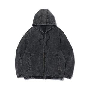 리트머스 HC38 브러쉬 워싱 데님 무드점퍼 LQ1JU013