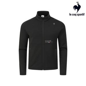 [르꼬끄] 남녀공용 레귤러핏 파워스트레치 기모 본딩 트랙탑 QQ423EFTO2_BLK