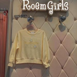 로엠걸즈 DP01 별 자수 스웻셔츠 RGMA25W7P