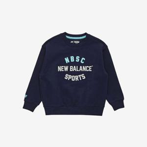 M 뉴발란스키즈긴팔티 HQK NK9CF1102U-59 ESSENTIAL_로고 포인트 스웨트셔츠 / Navy