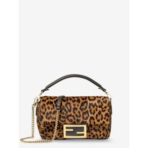 [FENDI] 라프리마 여성 크로스바디 백 바게트 미니 레더 숄더 위드 Leo 프린트 8BS017 AYDYF0A6E TABACCOMOROOSOFT /12