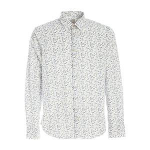 21SS 폴스미스 Flower 프린트 셔츠 in 화이트 M1R006LF0133901