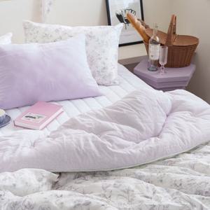 [샤이닝홈]더블리 플로라멜로 모달 차렵이불 베개세트 SS