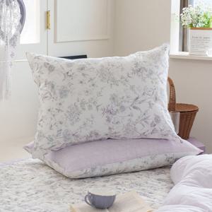 [샤이닝홈]더블리 플로라멜로 모달 베개커버 50x70