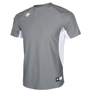 데상트 S5221ZTS01 GRY0 하계셔츠 반팔 티셔츠