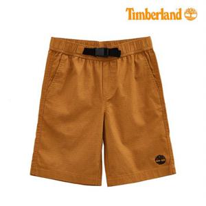 허리 벨트 로고 자수 반바지(TLSDC07F_740)