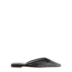 지미추   뮬 SS25 VIVIFLATNYTBLACKSMOKE 5535745 Black