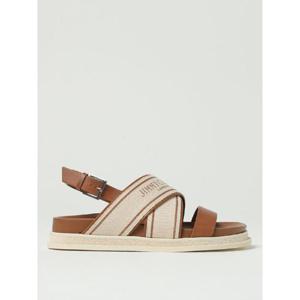 지미추   샌들 FW25 JOASANDALFLATFRJ TAN LATTE TAN 5875383 Brown