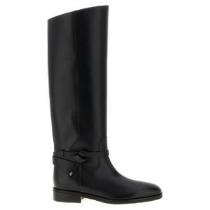 지미추   롱 부츠 FW25 LAWTONKBFLATTKHBLACK 6266530 Black