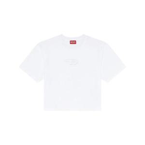 디젤   반팔 티셔츠 SS25 A150960NIAX100 4572977 White