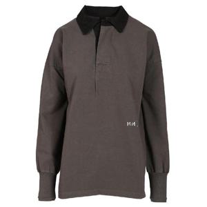 메종마르지엘라  Cotton pique polo shirt 긴팔 티셔츠 SS25 S51GL0056M20096860 5630150 Grey