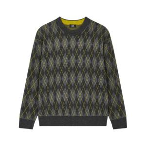 25 FW STUDIO TOMBOY 아가일 패턴 집업 스웨터 9154452931 TP432351153