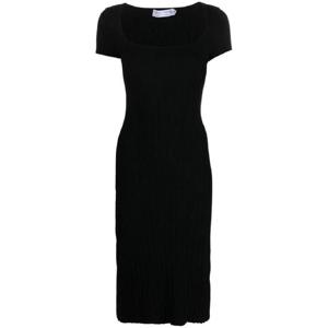 25 FW 프로엔자슐러화이트라벨 골지 니트 반소매 드레스 WL2327895KY234 TP438396457