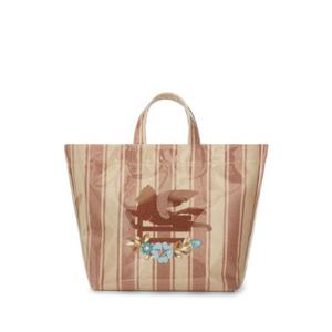 25 FW 에트로 페가소 모티프 스트라이프 자카드 라지 토트 백 MP1D0003AC226 TP432463125