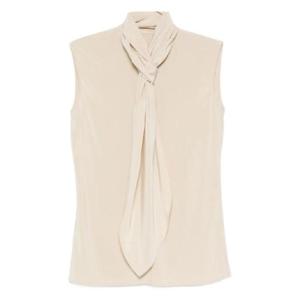 25 FW 알베르타페레티 민소매 타이 넥 탑 252U08126626 TP440826860